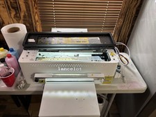 Used Dtf Printer Lancelot l1800 Not Working Lights Flashing Orange. picture