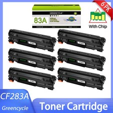 GREENCYCLE 6PK CF283A Toner Cartridge Fits for HP LaserJet Pro MFP M125nw M127fw picture