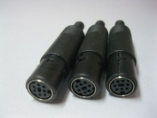 50 pcs 7Pin Mini DIN Jack Female Connector with Plastic Handle New picture