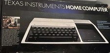 Vintage Texas Instruments TI-99/4A Home Computer Console ORIGINAL BOX 1981 NOS picture
