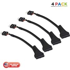 4pcs USB 3.0 20 Pin Female to Male USB 2.0 9 Pin PC Motherboard Adapter Cable picture
