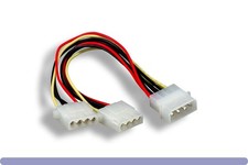 Power Cable Y Splitter 5.25 to 2-5.25 8-inch picture