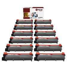 12Pk LTS 593-BBKD Black Hi-Yield Compatible for Dell E310dw E514 Toner Cartridge picture