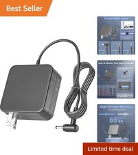 High-Performance 65W Charger for Asus Laptops - Safety Certified Design picture
