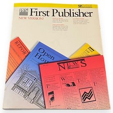 SPC Software - 1988 First Publisher - Softcover Book Vintage Computer Guide Book picture