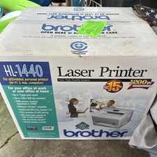 Brother HL Series HL-1440 Personal Up To 15ppm Monochrome LPT/USB Laser Printer picture