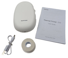 SUPVAN E10 Label Maker Portable Thermal Print w/Tape Wireless and Rechargeable picture