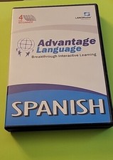 Advantage Language Breakthrough Interactive Learning-Spanish 4 CD Set: Beginner picture