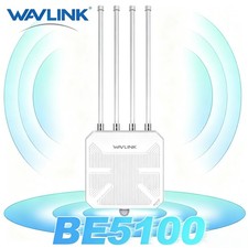 BE5100 WiFi 7 Range Extender Dual Band Outdoor AX3000 WiFi 6 Signal Booster picture