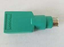 VTG Official Microsoft Branded Logo Com Port to USB Adapter Teal Blue-Green picture