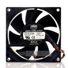 COOLER MASTER A8025-42RB-61P-P1 12V 0.54A 8CM 4-Wire PWM Cooling Fan picture