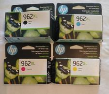 2027 New Genuine SET 4 HP 962XL LARGE Inks OfficeJet Pro 9010/9018/9025 SEALED picture