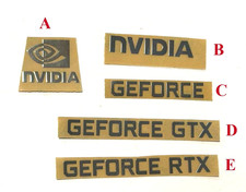 Metallic Sticker Label Decal Badge for NVIDIA GeForce RTX GTX picture