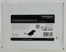 STARTECH.COM PEX2M2 ADD TWO NEXT GENERATION FORM FACTOR NGFF M.2 SATA SSDS picture