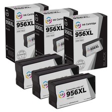 LD Compatible Replacement for HP 956XL / L0R39AN Extra HY Black Ink 3-Pack picture