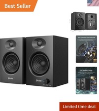 60W Computer Speakers, Bluetooth 5.3, Stereo 2.0, 1 Pair, Black picture