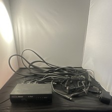 Belkin Omnicube 4 Port F1D094 with Power Cable and 3 Other Cables picture