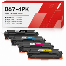 067 4PK Toner 067H Ready for LBP632Cdw LBP633Cdw MF651Cw MF653Cdw picture