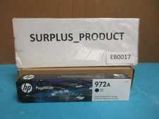 GENUINE HP 972A, F6T80AN BLACK INK PAGEWIDE SEALED BOX EXP. 10/24 picture