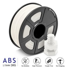 JAYO 1KG White ABS 1.75mm 3D Printer Filament High Strength High Density ±0.02mm picture