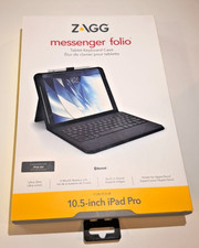 Zagg Messenger Folio Tablet Keyboard Case for 10.5
