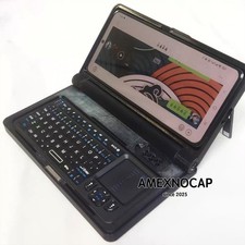 Foldable Bluetooth Keyboard with Phone Stand - Portable Mini Laptop Converter picture