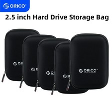 ORICO 5pcs Portable Hard Drive Case 2.5inch External Drive Storage Carry Bag picture