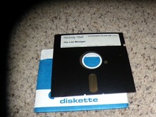 The List Manager Commodore 64 C64 Program on 5.25