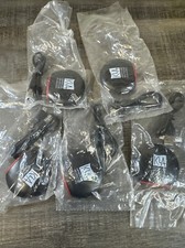5X  Brand New Sealed Mini 4 Port USB Round Charging Hub Black & Red Lot of 5 2.0 picture