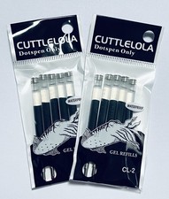 Black Gel Ink Cartridges/Refills for the Cuttlelola Electric DotsPen II picture