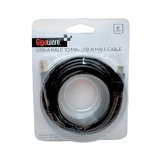 USB Mini B Cable 6ft - Ideal for Charging & Syncing GPS Cameras & Media Players picture