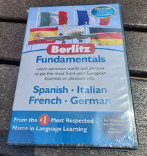 Berlitz Fundamentals Language Learning CD Set - Factory Sealed picture