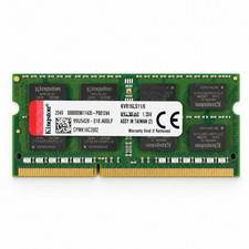 Kingston 8GB DDR3L 1600MHz PC3L-12800S SO-DIMM Laptop RAM KVR16LS11/8 picture