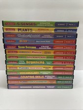 LAKESHORE Interactive Games DVD CD-ROM Grade K-2 Math Language Science Lot of 13 picture