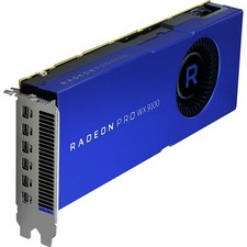 RB AMD Radeon Pro WX9100 16GB HBM2 PCIe Video Graphics Card 6x Mini DisplayPort picture