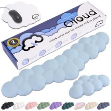 Blue Cloud Keyboard Wrist Rest – Qloud Blue Wrist Rest for Computer Keyboard ... picture