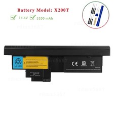 5200mAh Replacement Battery For ThinkPad X200t X200 Tablet X201t X201 Tablet picture