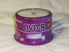 Nexxtech 16X DVD-R 50 Pack Recordable 4.7GB 120 min (new sealed) picture