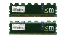 MEMORY MUSHKIN 2GB 2X1GB DDR2 PC2-6400U 800MHz 996529+ Non-ECC picture