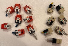 15 Piece Leviton Connector Lot - (8) CAT 6 eXtreme 6+ and (7) CAT 5e - Used picture