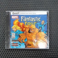 Marvel The Fantastic Four -Comic Book Reference CD-ROM (PC/MAC, 2004) New Sealed picture