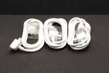 3X OEM Original Apple MacMacbook Power Cord Extension Plug Volex PS204 SKU194007 picture