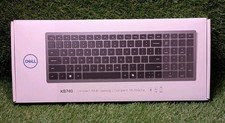 Dell Compact Multi-Device Wireless Keyboard KB740 - (KB740-GY-R-US)-884116434108 picture