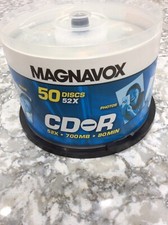 Magnavox CD-R Open Container 48 Discs 700 MB 80 Mins picture