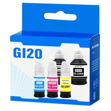 5PK CYBBM GI20 GI-20 Color Ink Cartridge For Canon PIXMA G6020 G7020 G5020 picture
