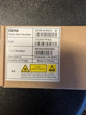 5 Total. Ciena XCVR-S10V31  10GBASE-LR SFP+ 1310nm 10km DOM Duplex LC picture