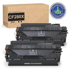 2PK CF280X High Toner Cartridge for HP 80X Laserjet Pro 400 M425dn M401dn M401n picture