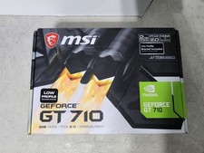 MSI GT 710 2GD3 LP low profile card with DVI HDMI and VGA LPV103 picture