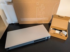 Ubiquiti UniFi USW-16-POE 16-Port PoE+ Gigabit Switch 42W w/ Box Rack Ears picture