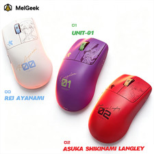 MelGeek EVANGELION HORUS Rei-White Wireless Gaming Mouse PAW3950 30K Dual 8K picture